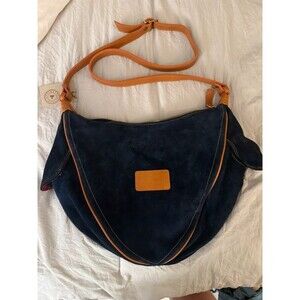 Vintage 1980s Liz Claiborne Suede Bag